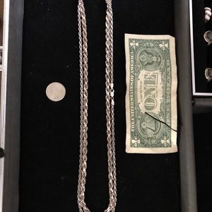 925 Italy rope chains